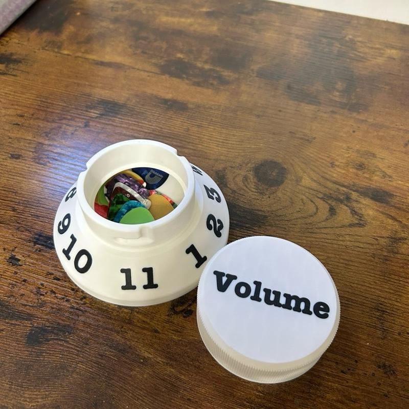 Guitar Knob Pick Holder - Desk Storage for Guitar Accessories