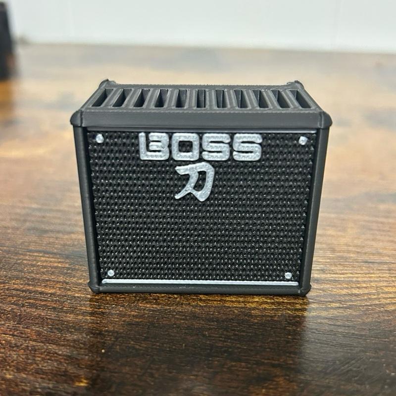 Mini Guitar Amp Pick Holder β 3D Printed, Fits 11 Picks, Perfect Gift for Guitarists!