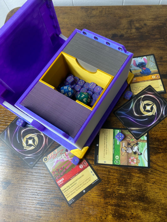 Lorcana Themed Book Deck Box