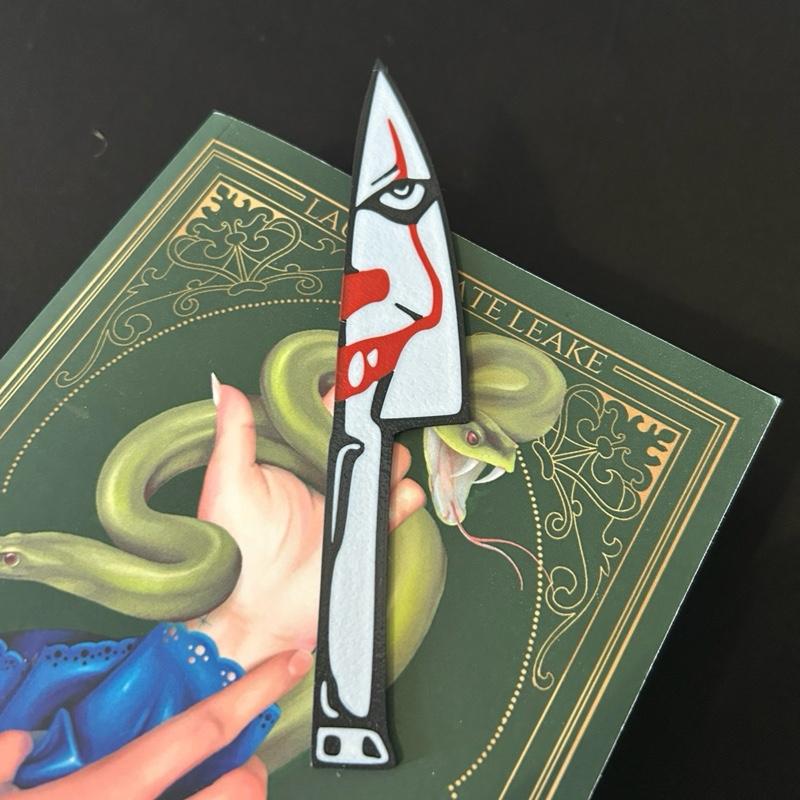 Iconic Horror Movie Knife Bookmarks - 3D Printed Design for Horror Fans - Perfect Gift for Fans of Horror Movies