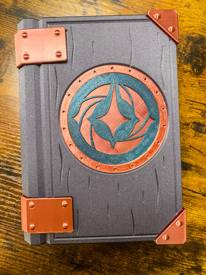 Lorcana Themed Book Deck Box