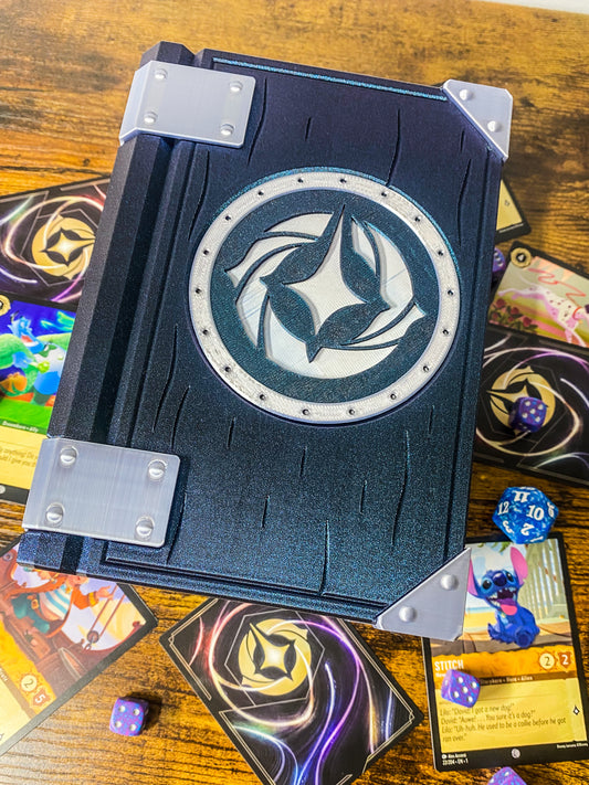 Lorcana Themed Book Deck Box