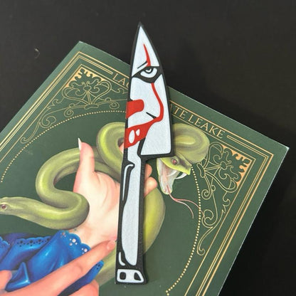 Iconic Horror Movie Knife Bookmarks - 3D Printed Design for Horror Fans - Perfect Gift for Fans of Horror Movies