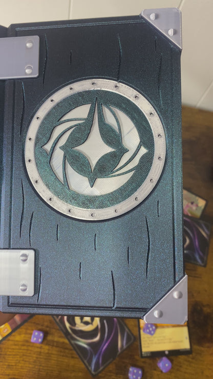 Lorcana Themed Book Deck Box