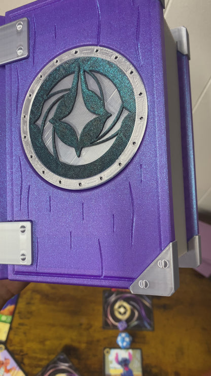Lorcana Themed Book Deck Box
